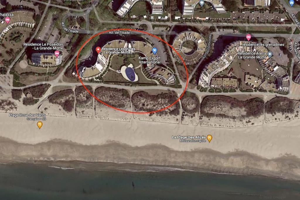 *Les Dunes, 50 M Des Plages, Clim, Netflix,4 Pers* La Grande-Motte Exterior photo