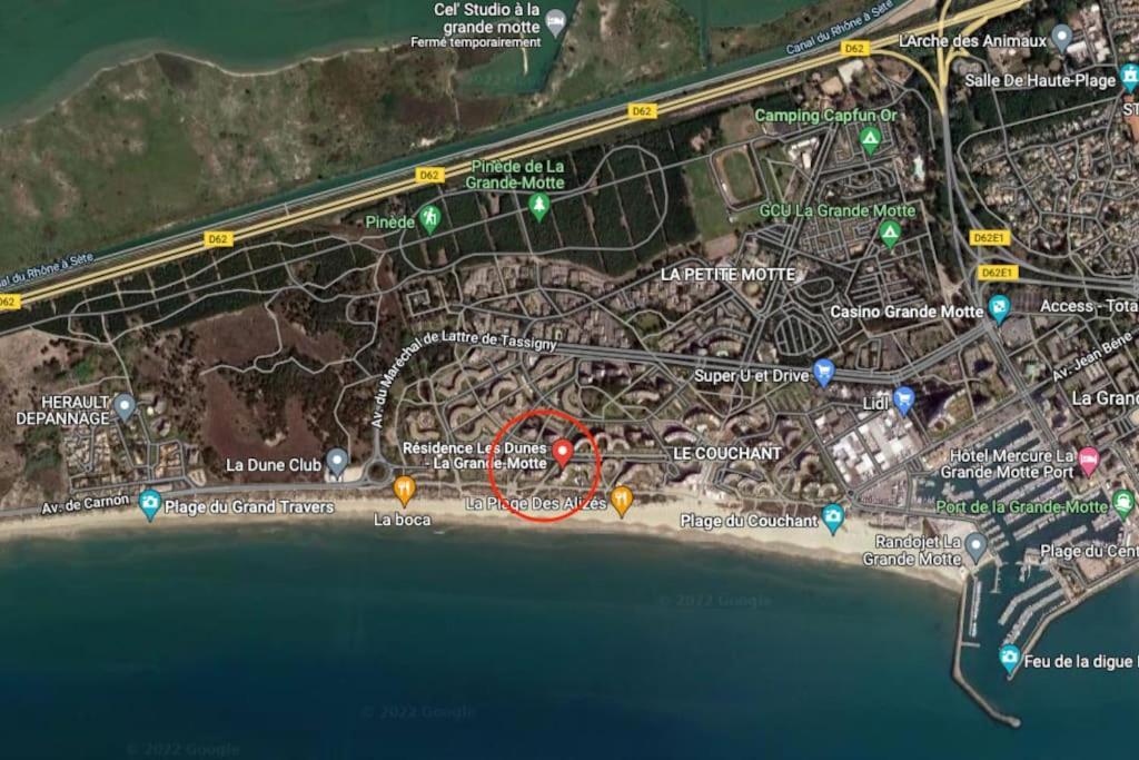 *Les Dunes, 50 M Des Plages, Clim, Netflix,4 Pers* La Grande-Motte Exterior photo